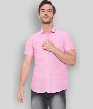 Latest Chikan - Green Cotton Blend Regular Fit Men's Casual Shirt (Pack of 1)
