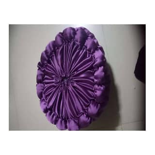 Round Types Pillow Purple