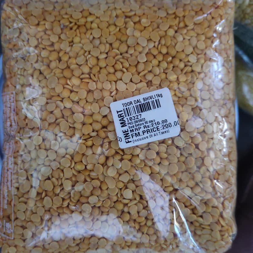 Toor dal shivli