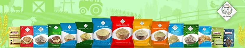 Swasth Unpolished and Natural Kodo Millet (Other Names of Kodo Millet - Koden, Kodra, Varagu, Arikelu, Arika, Harka, Koovaragu, Kodua) view 8