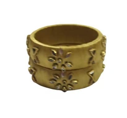 Thread Bangles For Women With Stone Work view 2