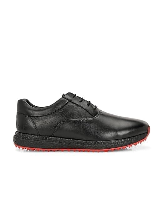 HITCARO Men Proffessional Leather Golf Shoes | Lace-Up | Phylon Sole |Waterproof | Comfortable | Breathable | Sports Shoes