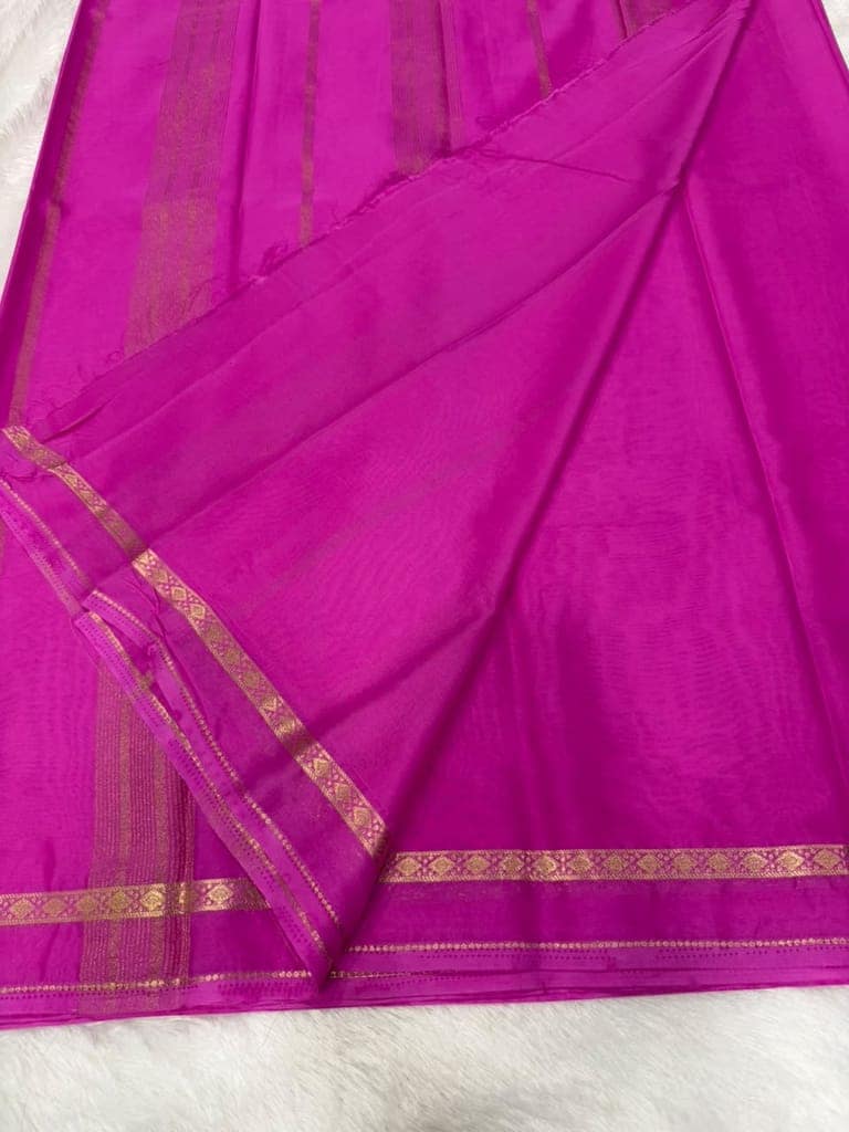 Pink Saree view 3