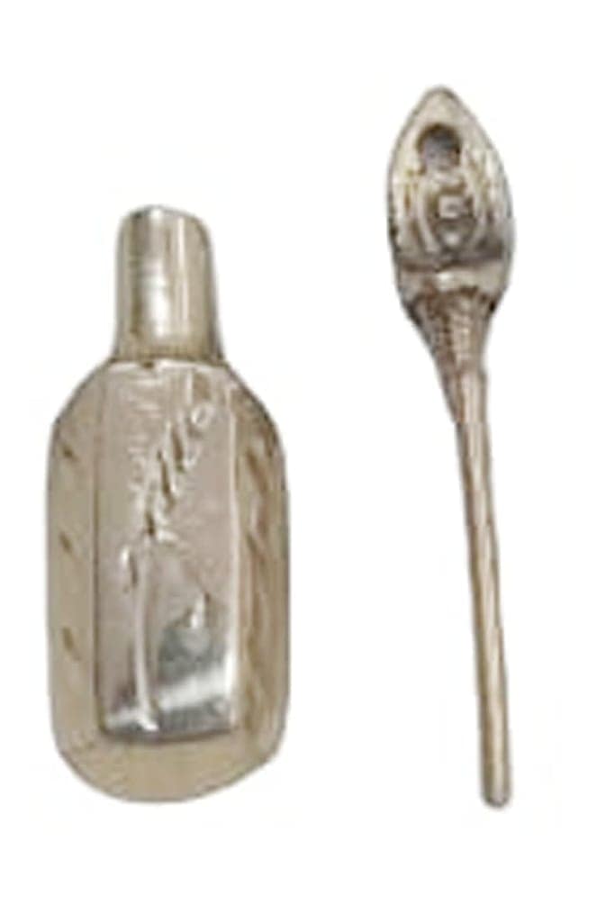 Mii Art[ brass surmedani with surma use in eye's muckap[size-7cm] 1pes view 3