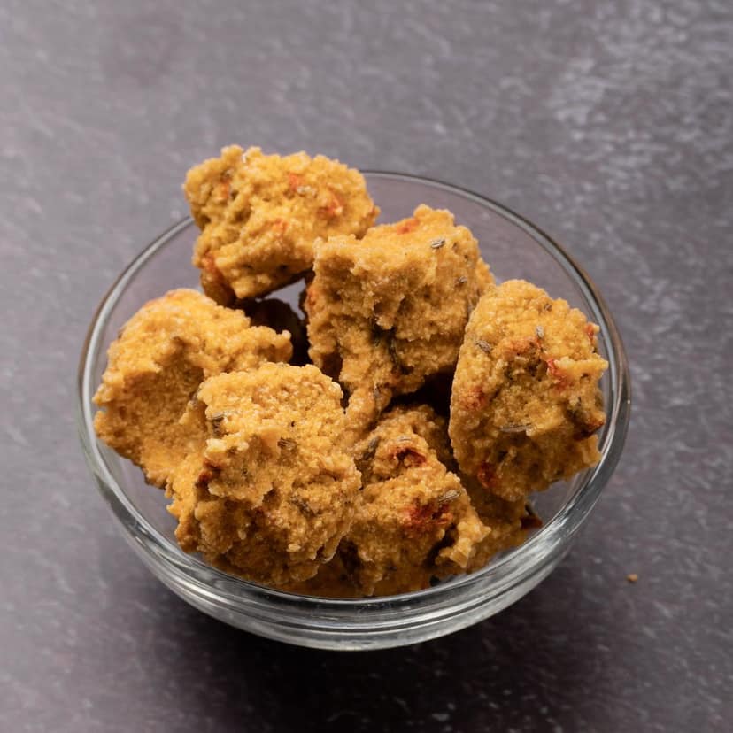 ODM Masala Chana Badi (Bengal Gram Wadi) - Sun-Dried Homestyle view 2