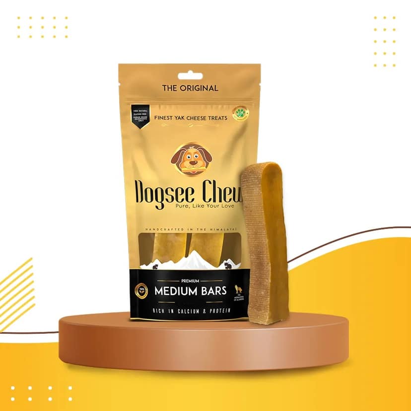 Dogsee Medium Bars 140 Gms