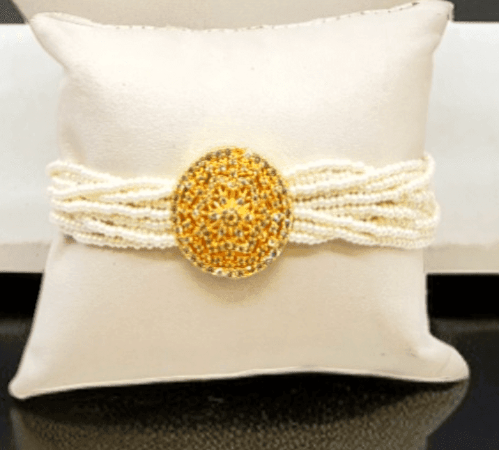 ACAS | Women's Designer Necklace Set With Pearls view 2