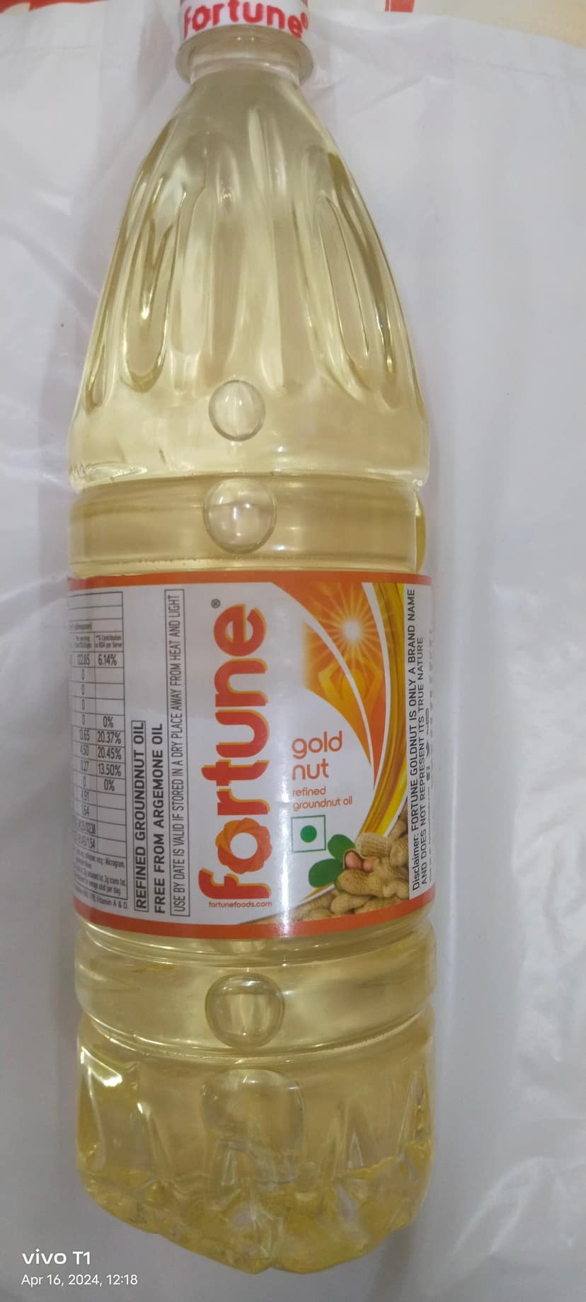 Fortune gold nut refined Groundnut oil