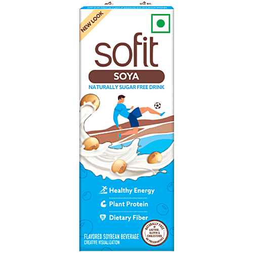 Sofit Natural Soy Drink (Tetra Pak), 200 ml Tetra