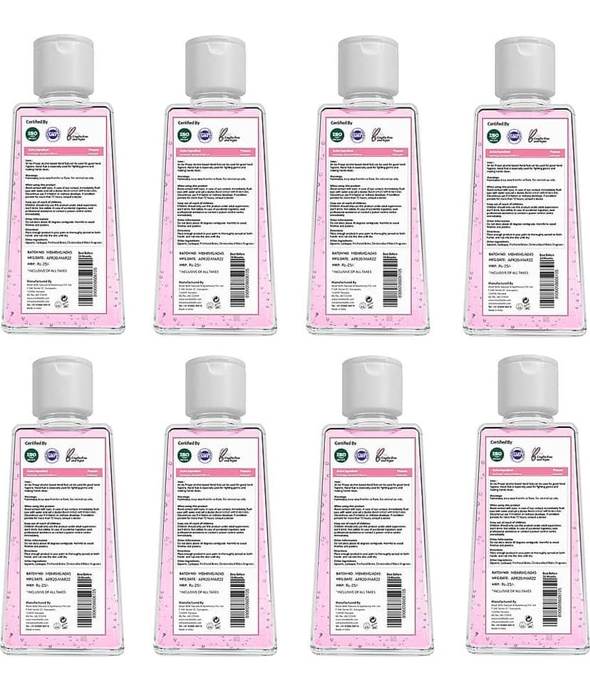 Mirah Belle - Hand Sanitizer Gel 50 mL (Pack of 8) view 2