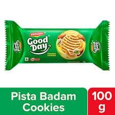 Britannia Good Day Pista Badam Cookies, 100G