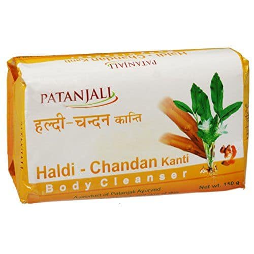 Patanjali Haldi Chandan Kanti Body Cleanser Soap, 150 gm