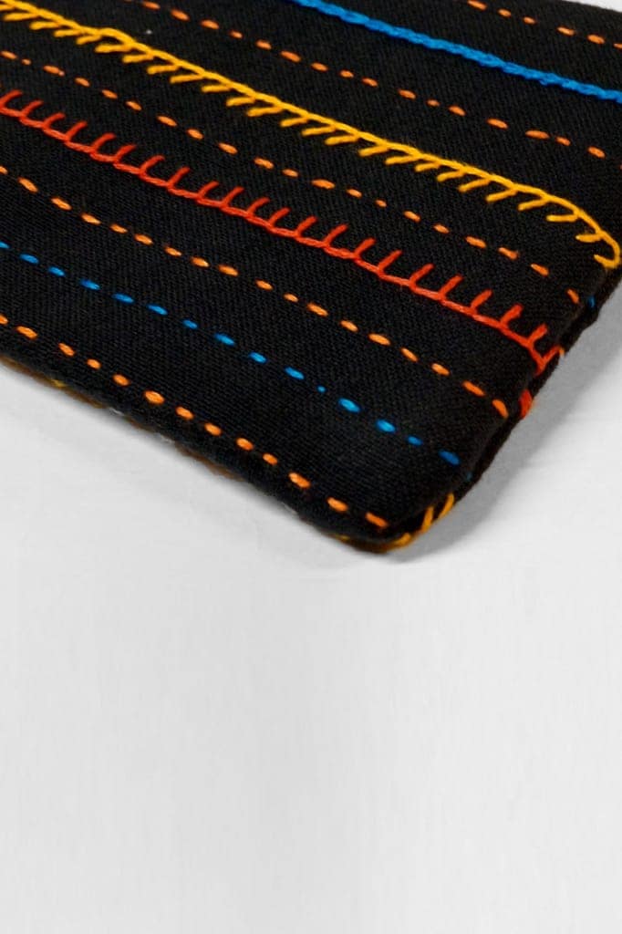 Craft For Change Black Coin Pouch view 4