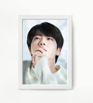 NOKKES Bts Army Bangtan Boy V suga J-Hope Jungkook Jin Jimin Rm 5X7 Inch Size Photo Frame Photo Home Office_AQW233