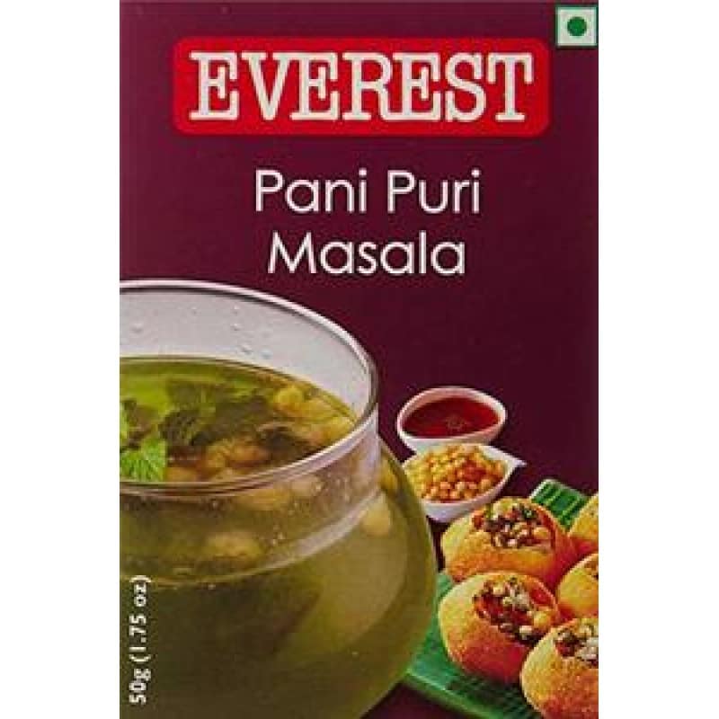 Everest Pani Puri Masala, 50 G Carton