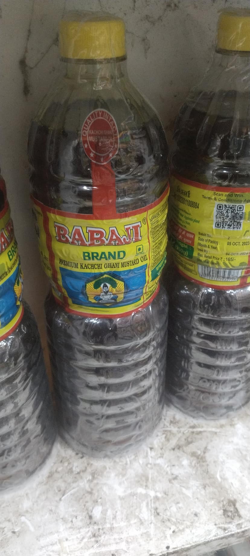 Babaji kachi ghani mustard oil