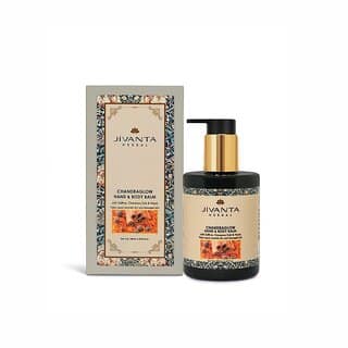 Jivanta Chandraglow Body Lotion Deep Moisturizing, Non-Greasy Herbal Lotion Skin Brightening Hydrating 250ml
