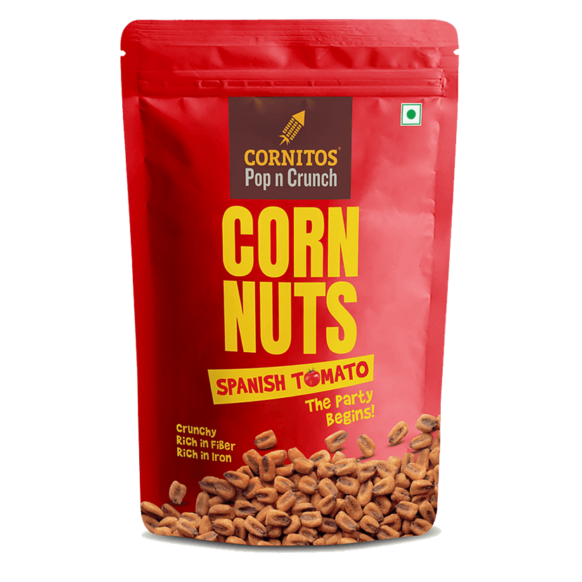 Cornitos Corn Nuts - Spanish Tomato, 150 G Pouch