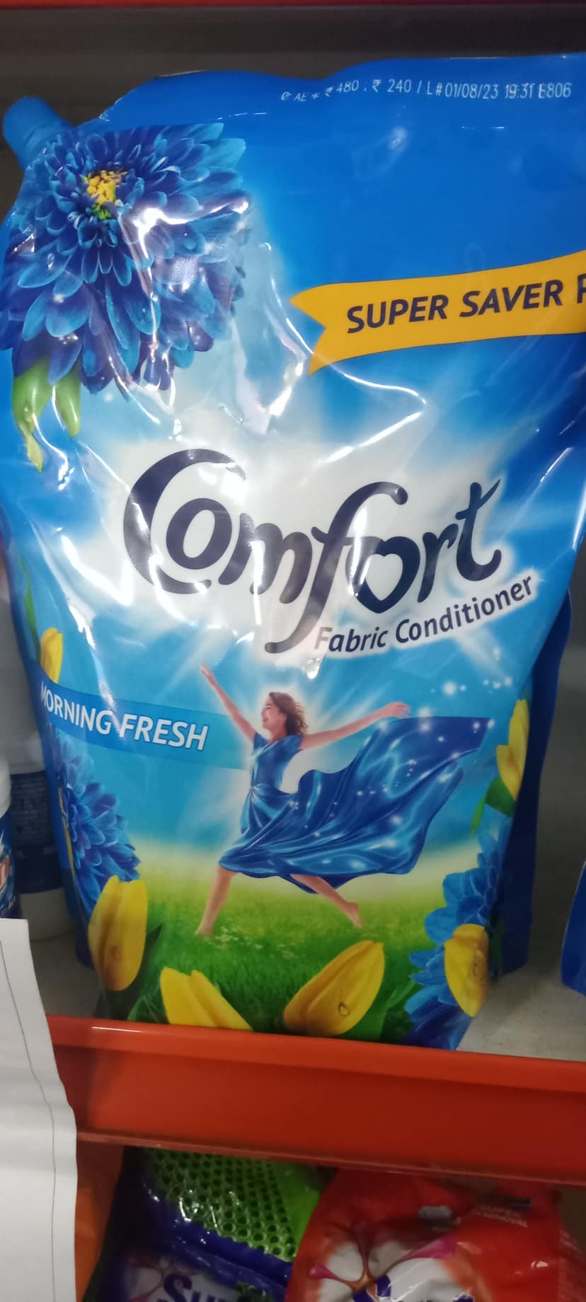 Comfort Fabric Conditioner Blue refill pack