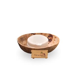 CocoLand Coconut Shell Soap Holder / Coconut Oil Polished