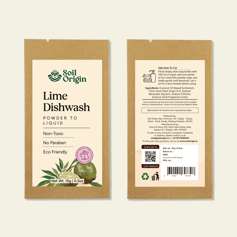 Eco-Friendly Hand & Dishwash Combo - Jasmine Handwash & Lime Dishwash view 2