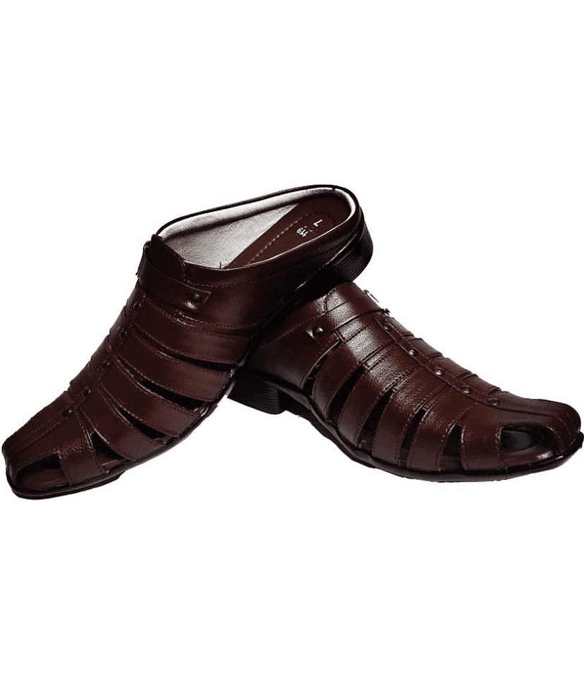 RAGE GAZE - Brown Men's Sandals view 2
