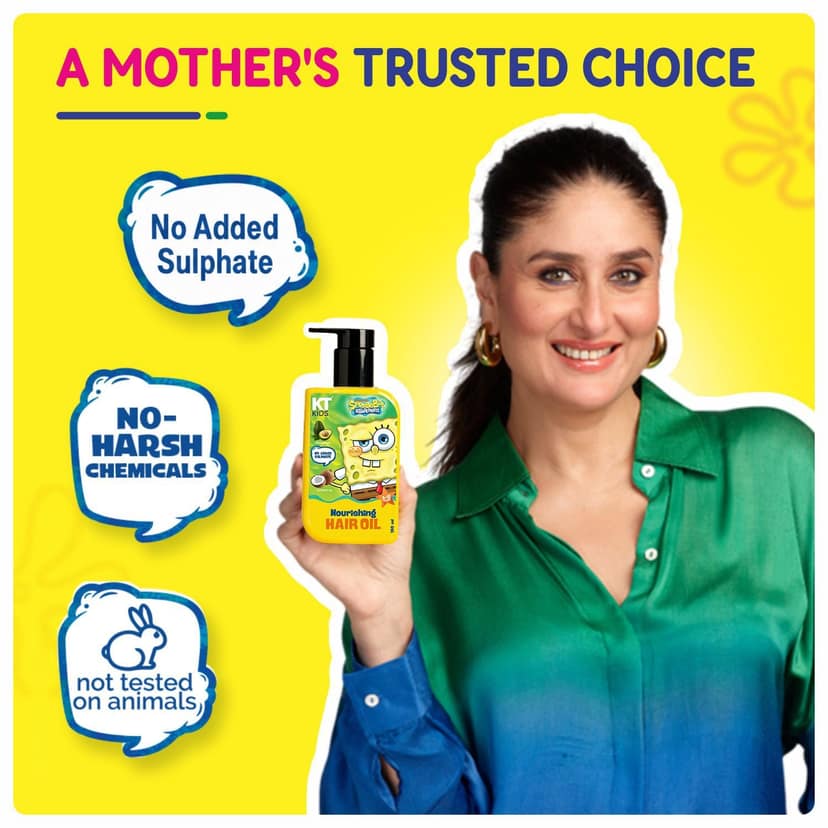 KT Kids Nourishing Hair Oil – 150ml view 2