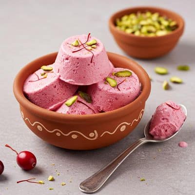 Cranberry Kulfi