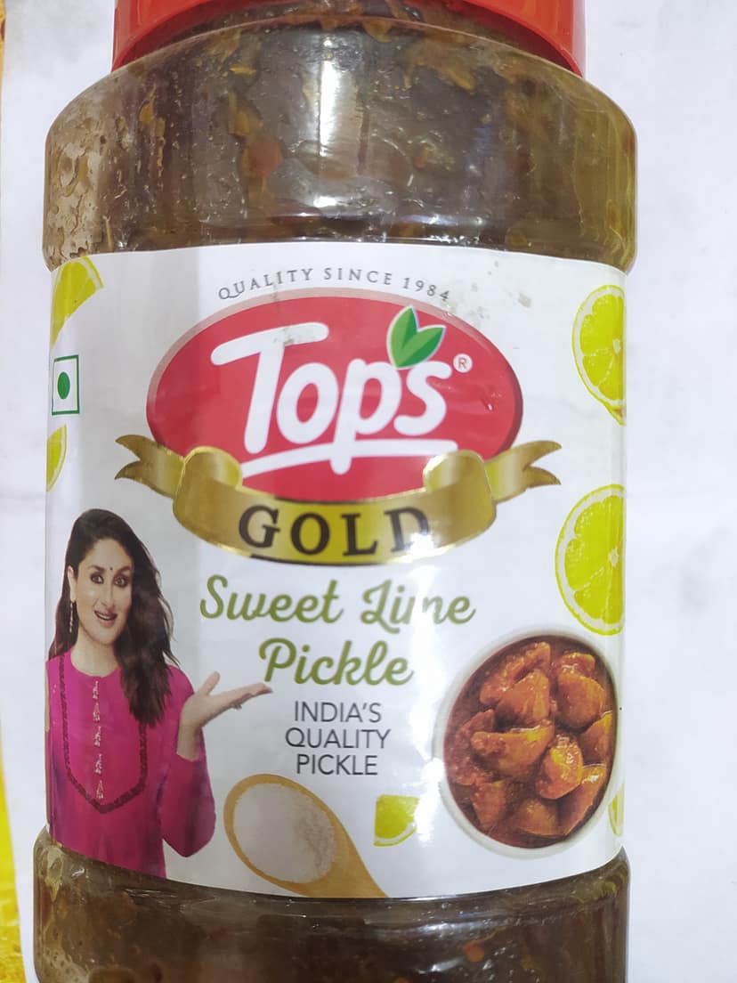 Tops Gold Sweet lime Pickle