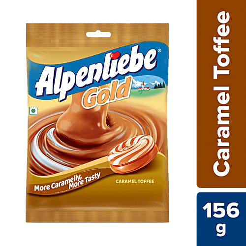 ALPENLIEBE Gold - Caramel Toffee, 156 g (40 pcs)