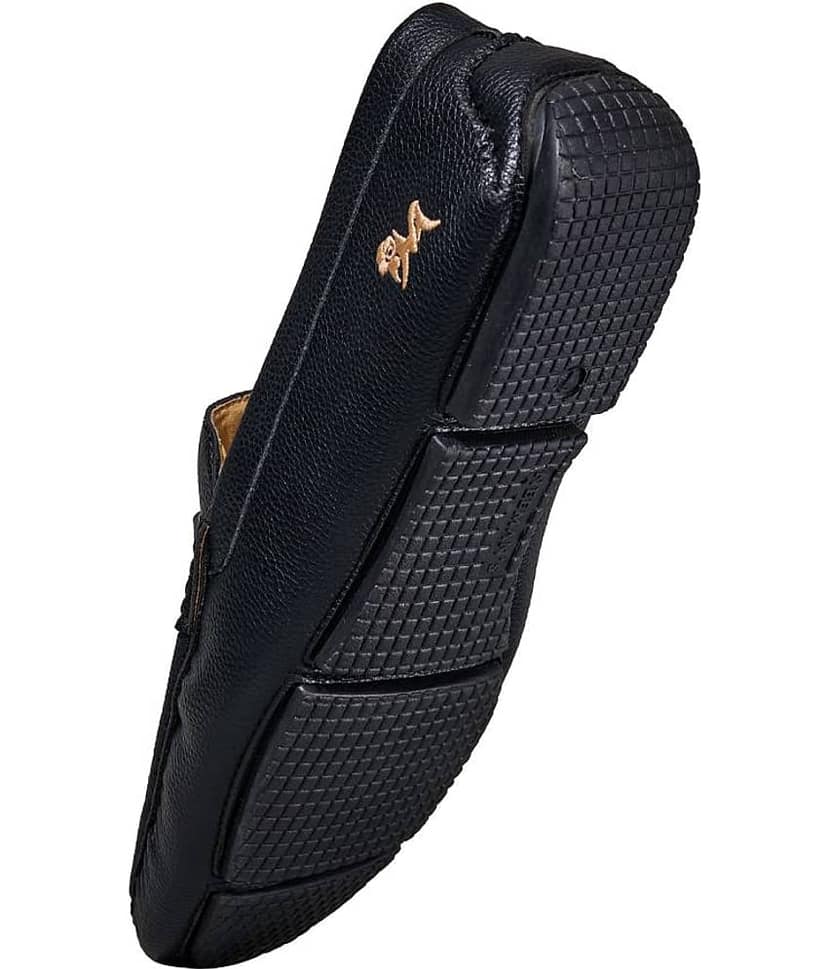 Neemans Dress Loafers Black Men's Driving Shoes view 2