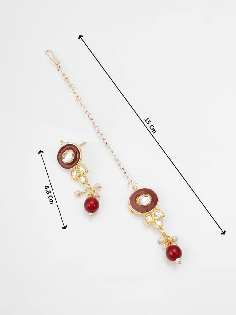 Morison Golden Allure Necklace Set Captivate with Every Look view 4