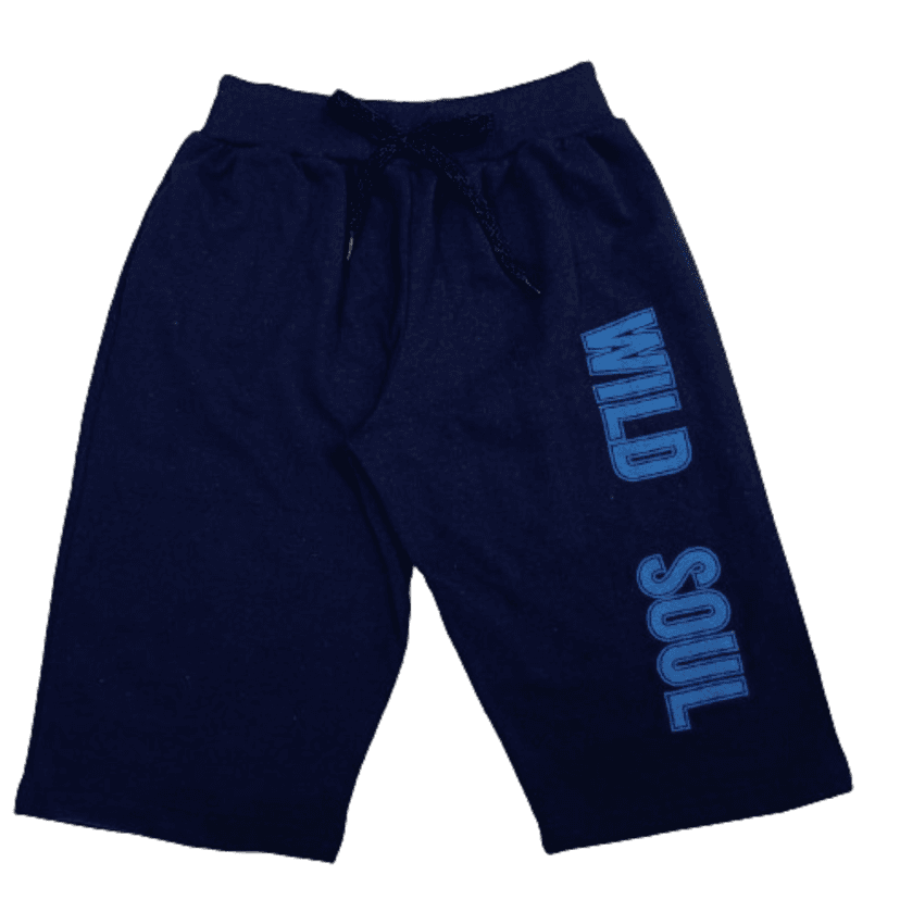Boys Plain Threefourth Shorts 4pk view 6