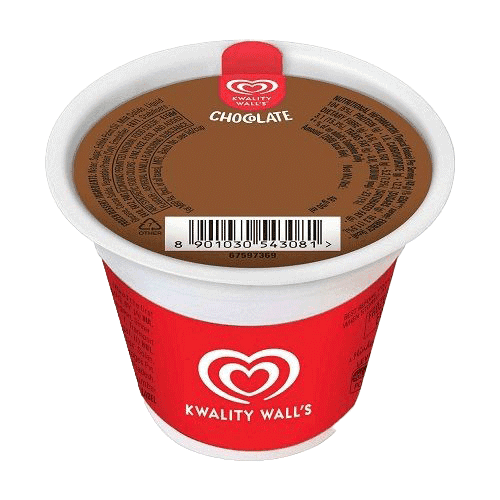 Kwality Walls Large cups Chocolate 90ml