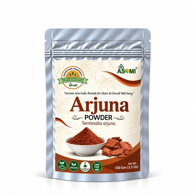 Arjuna Powder - 100 gm - One stand-up pouch view 4