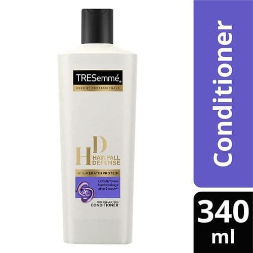 Tresemme Hair Fall Defense Pro Collection Conditioner - with Keratin Protein, Upto 97% Less Hair Breakage After 1 Wash, 340 ml