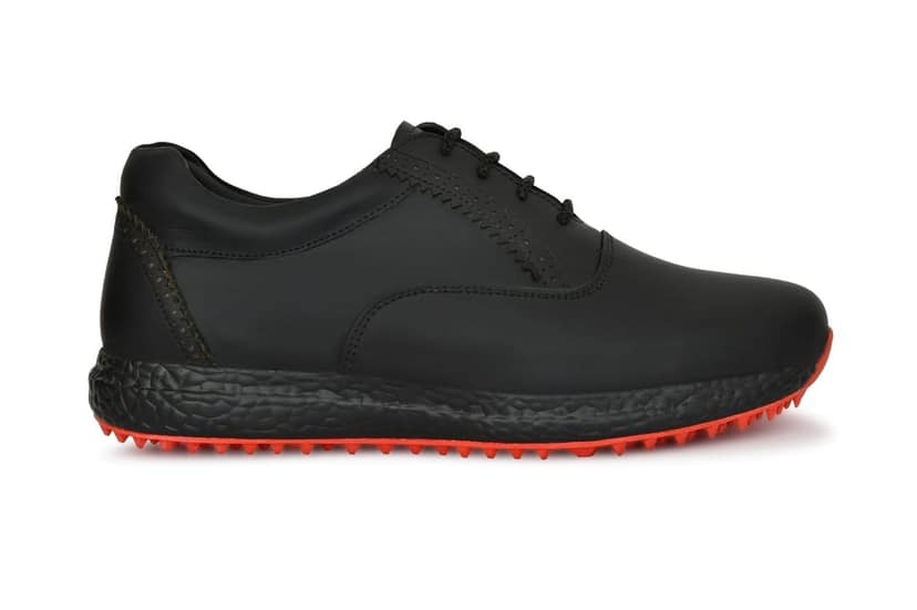 HITCARO Men Proffessional Leather Golf Shoes | Lace-Up | Phylon Sole |Waterproof | Comfortable | Breathable | Sports Shoes