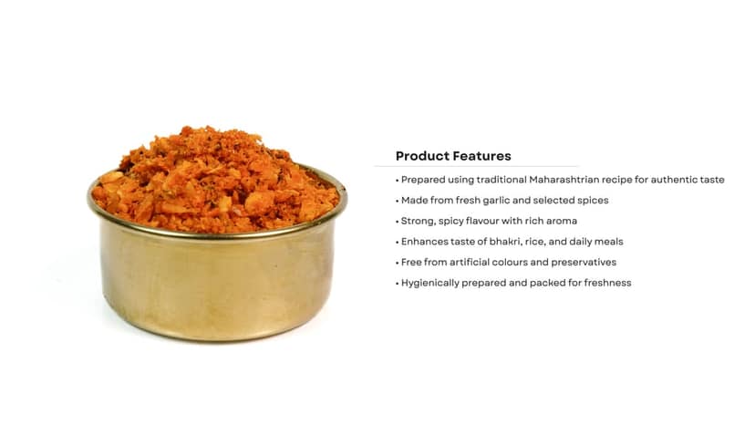 Garlic Coconut Chutney250g view 3