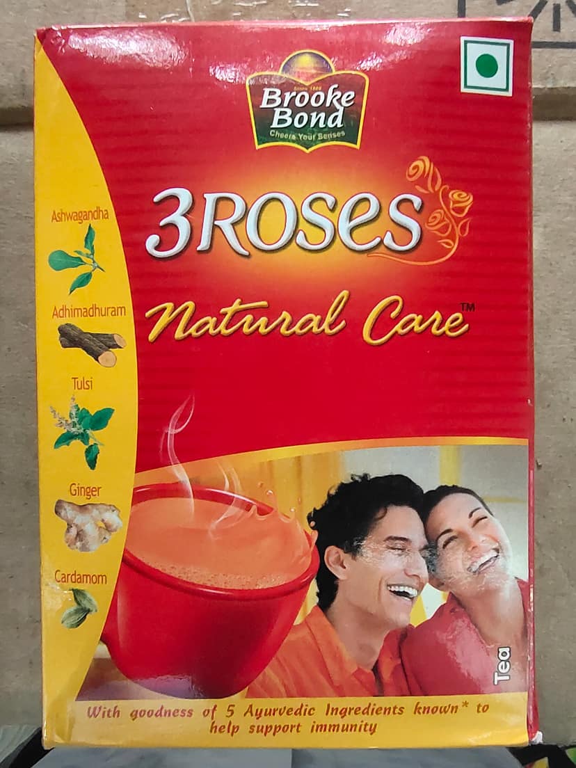 Brooke bond 3 roses natural care
