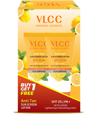 Vlcc Anti Tan Sun Screen Lotion Spf 25 Pa+ 300Ml Buy Oneget One