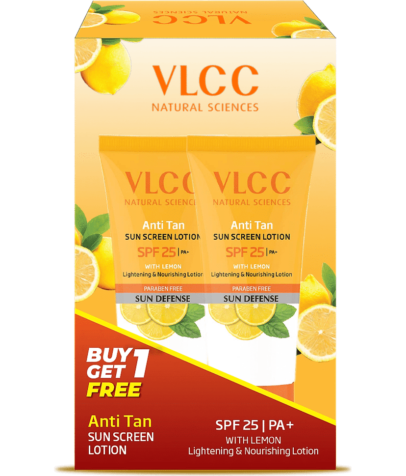 Vlcc Anti Tan Sun Screen Lotion Spf 25 Pa+ 300Ml Buy Oneget One