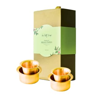 Hammered Brass Dabra, 120 ml | Elegant Coffee Product