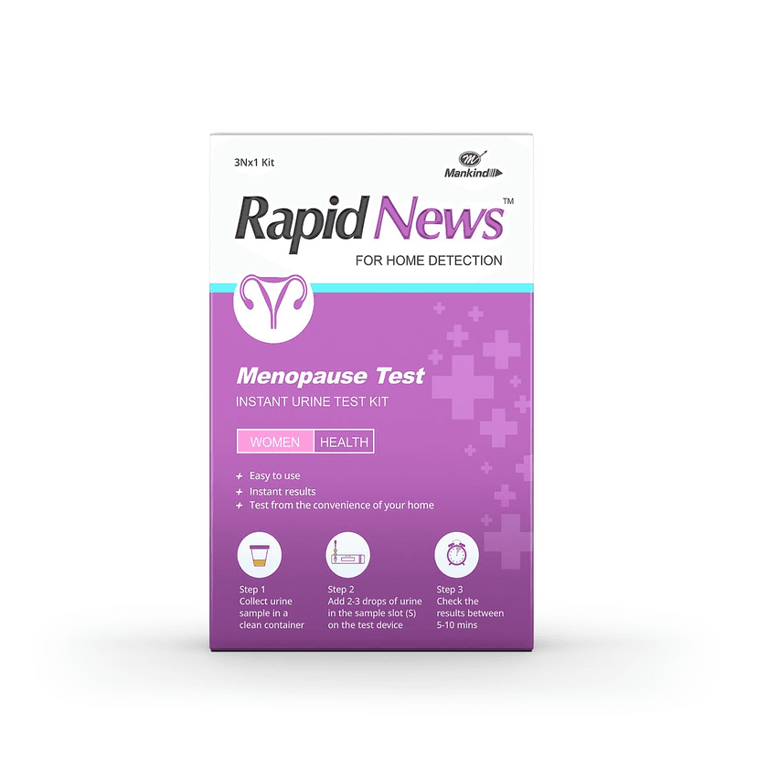 RAPID NEWS MENOPAUSE TESTING KIT view 2
