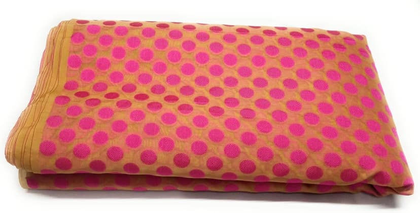 Women Banarasi Chanderi Blend Cotton Fabric / Cloth/ Dress MAterial for Blouse, Ethnic Wear, Evening Gowns, and Home Decor view 6