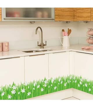 Jaamso Royals Wall Sticker - Nature Design PVC Vinyl Multicolour Wall Sticker - Pack of 1