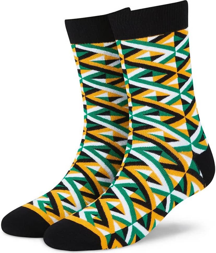 Dynamocks Multi Casual Full Length Socks Pack of 1 view 2