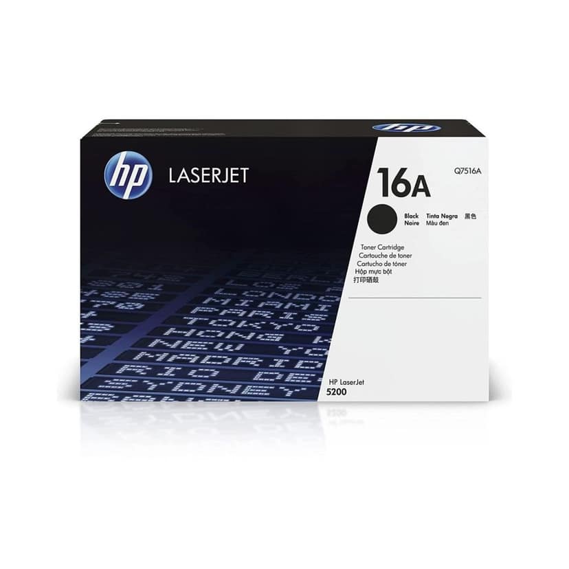 HP 16A Black Original LaserJet Toner Cartridge (Q7516A) view 2