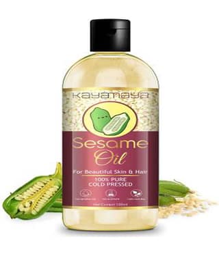 Kayamaya 100% Pure Sesame Oil For hair Growth 100 mL
