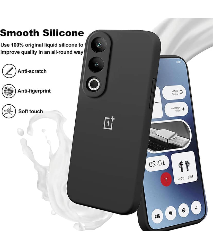 BIG WINGS Shock Proof Case Compatible For Silicon OnePlus Nord ce 4 5G ( Pack of 1 ) view 2