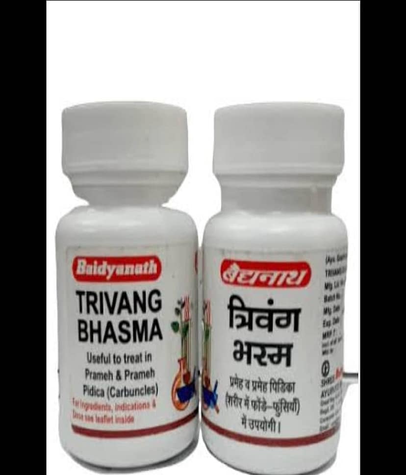 VAIDYANATH AYURVED TRIVANG BHASMA 10 GM (PACK OF 2) view 2